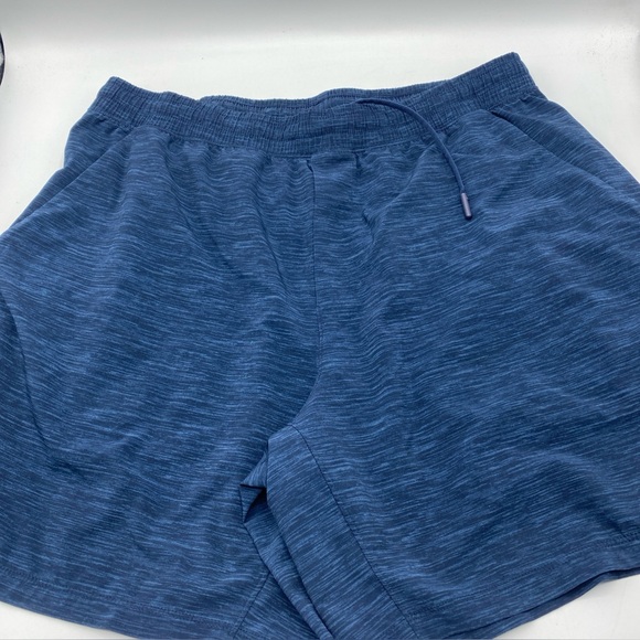 Lululemon Shorts Mens Athletic Training Gym Workout Size XL Extra Large Blue - Picture 1 of 7